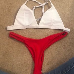 bathing suit set- great for the 4th of July!!